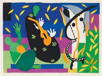 HENRI MATISSE (after) Two prints from Verve